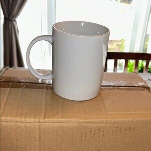Elegant White Coffee Mug